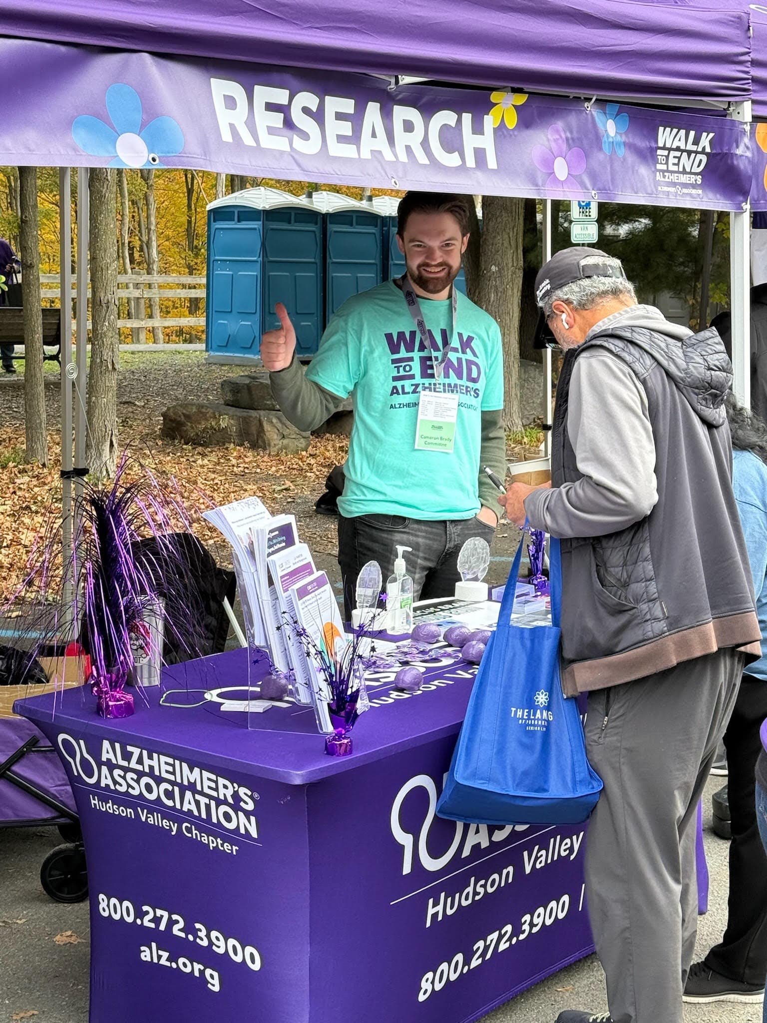 Walk to End Alzheimer's event